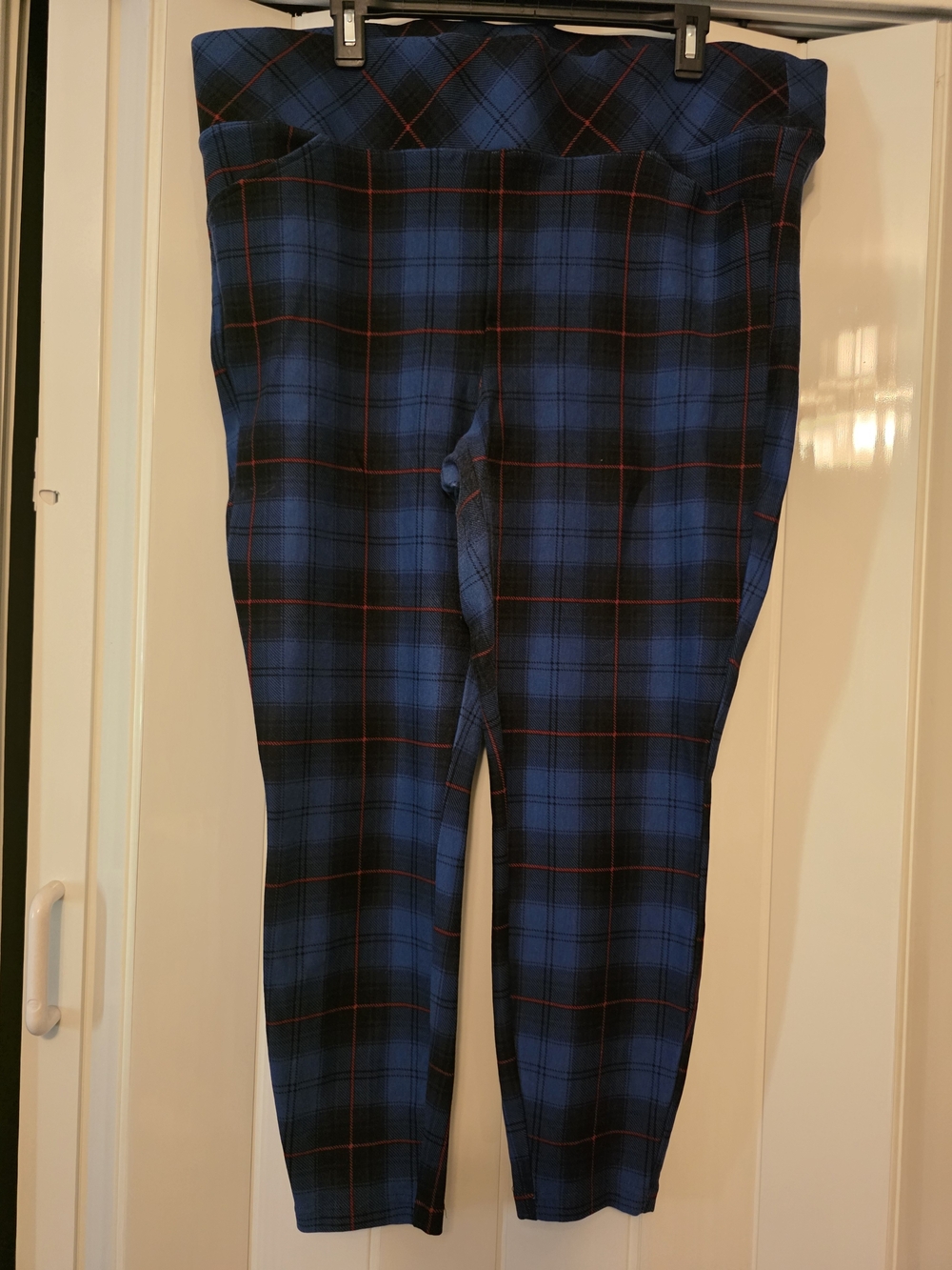 Torrid Blue & Red Plaid Pants